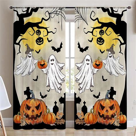 halloween curtains for living room|free shipping halloween curtains.